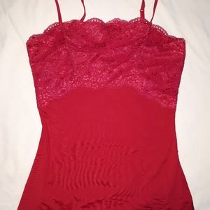 Denver Hayes Luxe Camisole with Lace